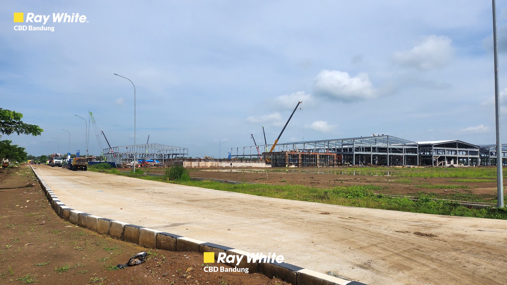 Kavling dalam Kawasan Industri yang sedang berkembang dekat Bandara Kertajati Majalengka