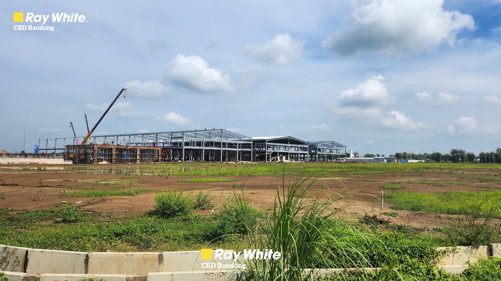 Kavling dalam Kawasan Industri yang sedang berkembang dekat Bandara Kertajati Majalengka