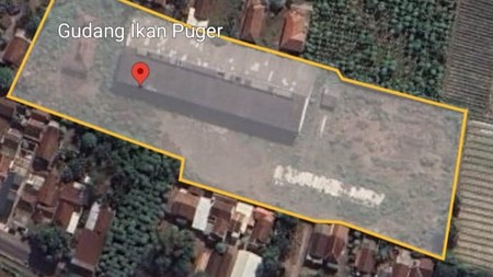 Dijual Gudang Pengolahan Ikan Dekat Pantai Puger Jombang