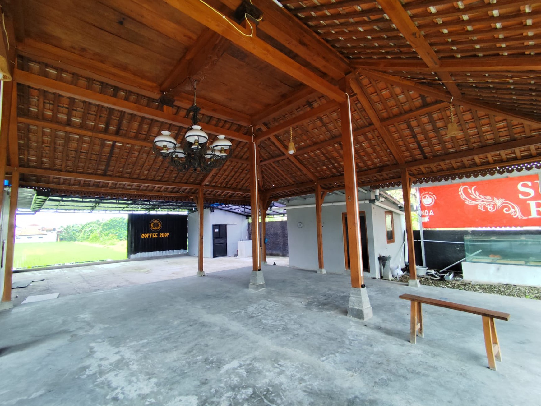 Disewakan Tanah & Joglo Cocok Untuk Usaha Lokasi Dekat PAsar Sambilegi Maguwoharjo Depok Sleman
