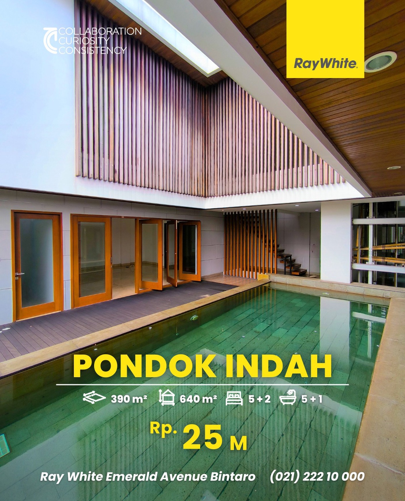 Rumah Mewah dengan kolam renang ,dekat Mall Pondok Indah,Golf Diving rang dan club house Rumah di Pondok Indah