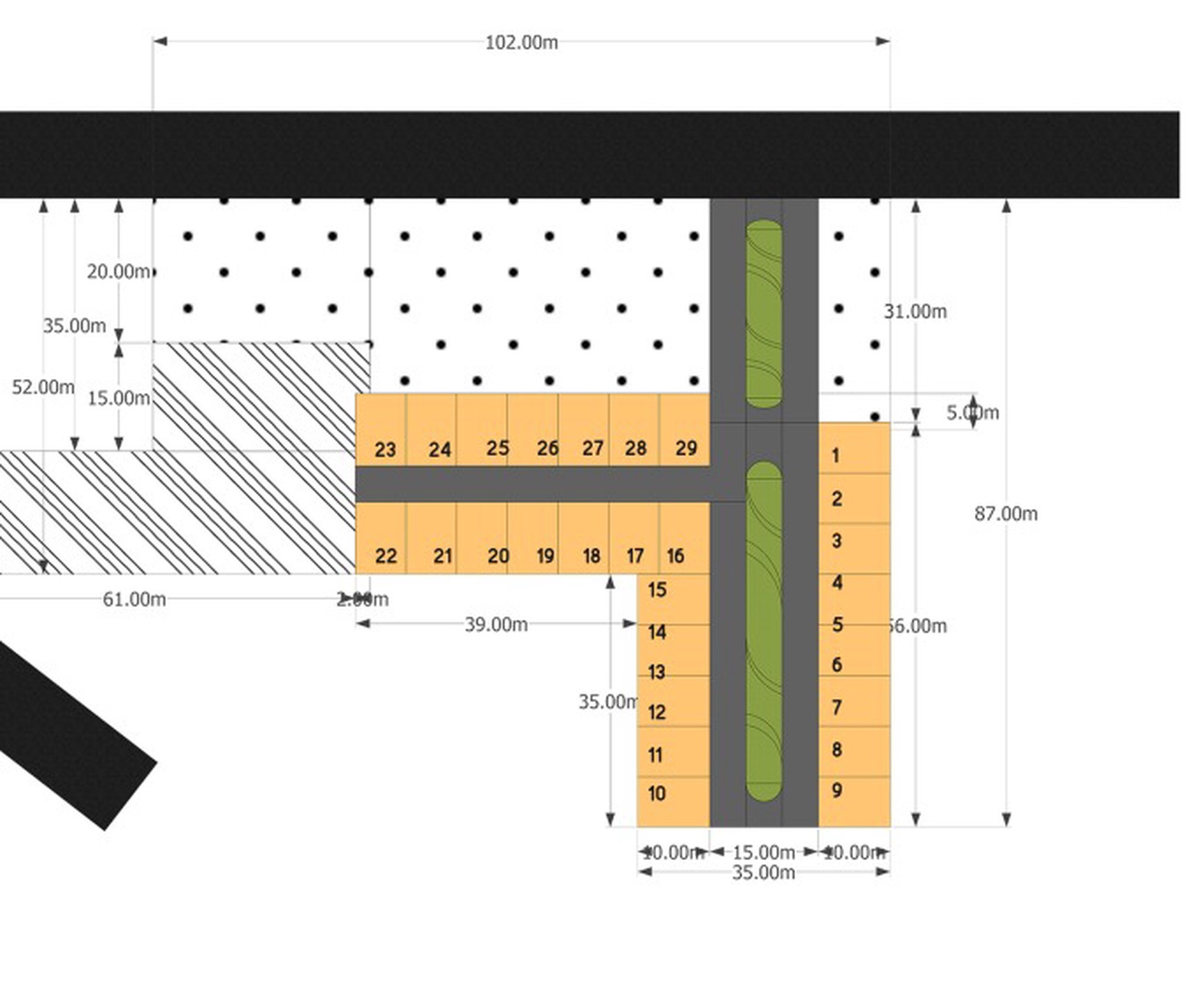 Rumah Hitung Tanah Area Cipete
