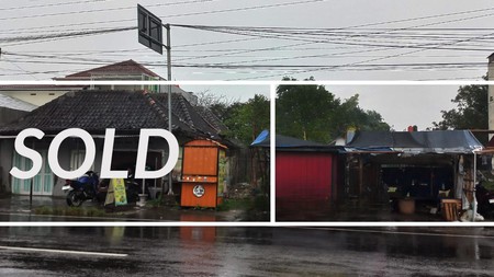 Tanah Jl. Slamet Riyadi, Kartosuro.Lokasi strategis di area komersial 