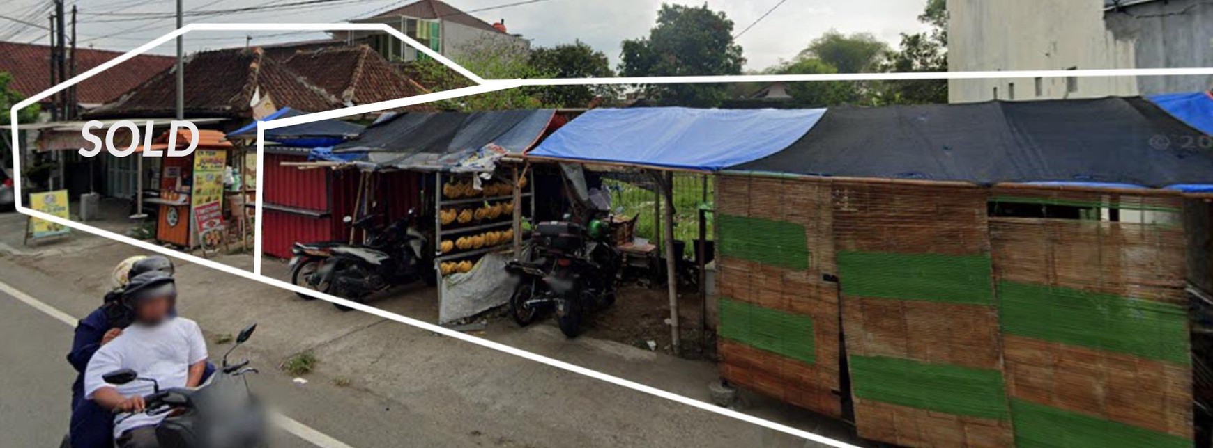 Tanah Jl. Slamet Riyadi, Kartosuro.Lokasi strategis di area komersial 