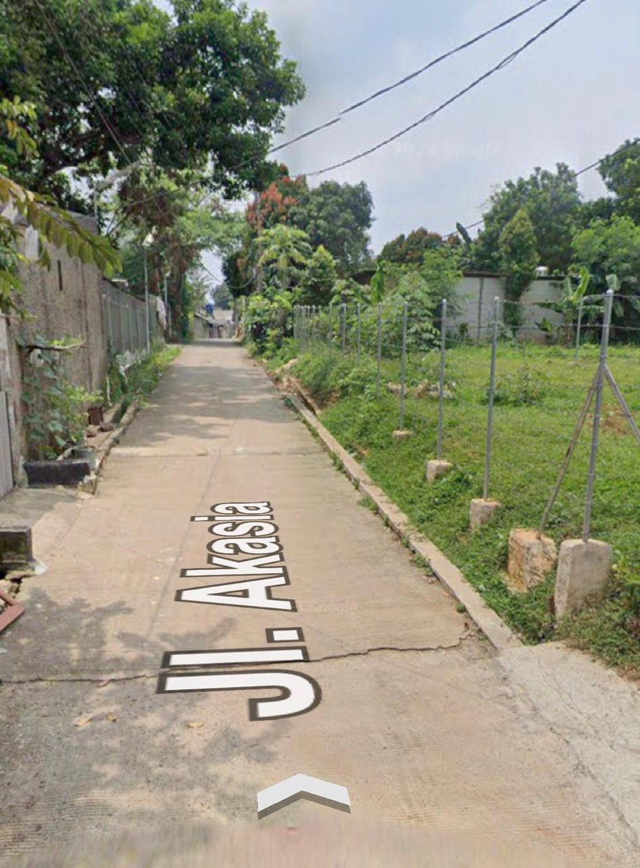 Kavling Siap Bangun Di Jl Akasia (Pinan Jaya) Pamulang Tangerang Selatan