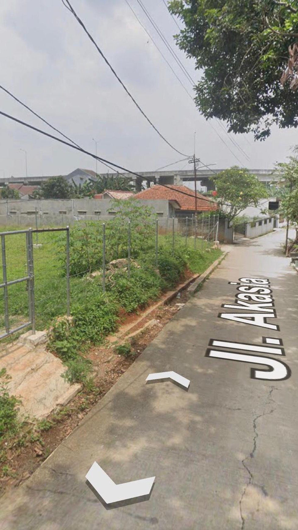Kavling Siap Bangun Di Jl Akasia (Pinan Jaya) Pamulang Tangerang Selatan