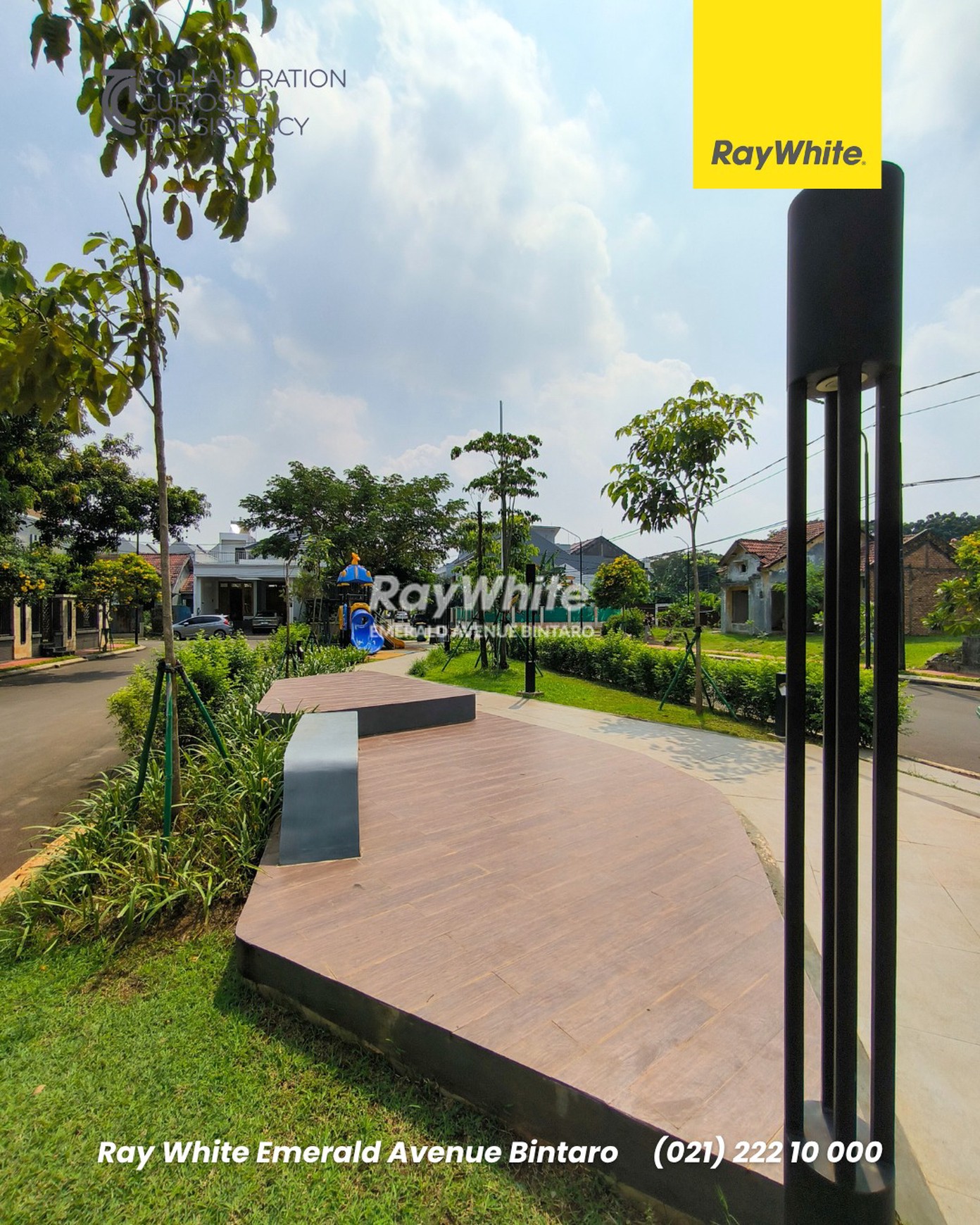 Rumah 2 lantai,jalan lebar,lokasi bagus di Graha Raya Bintaro