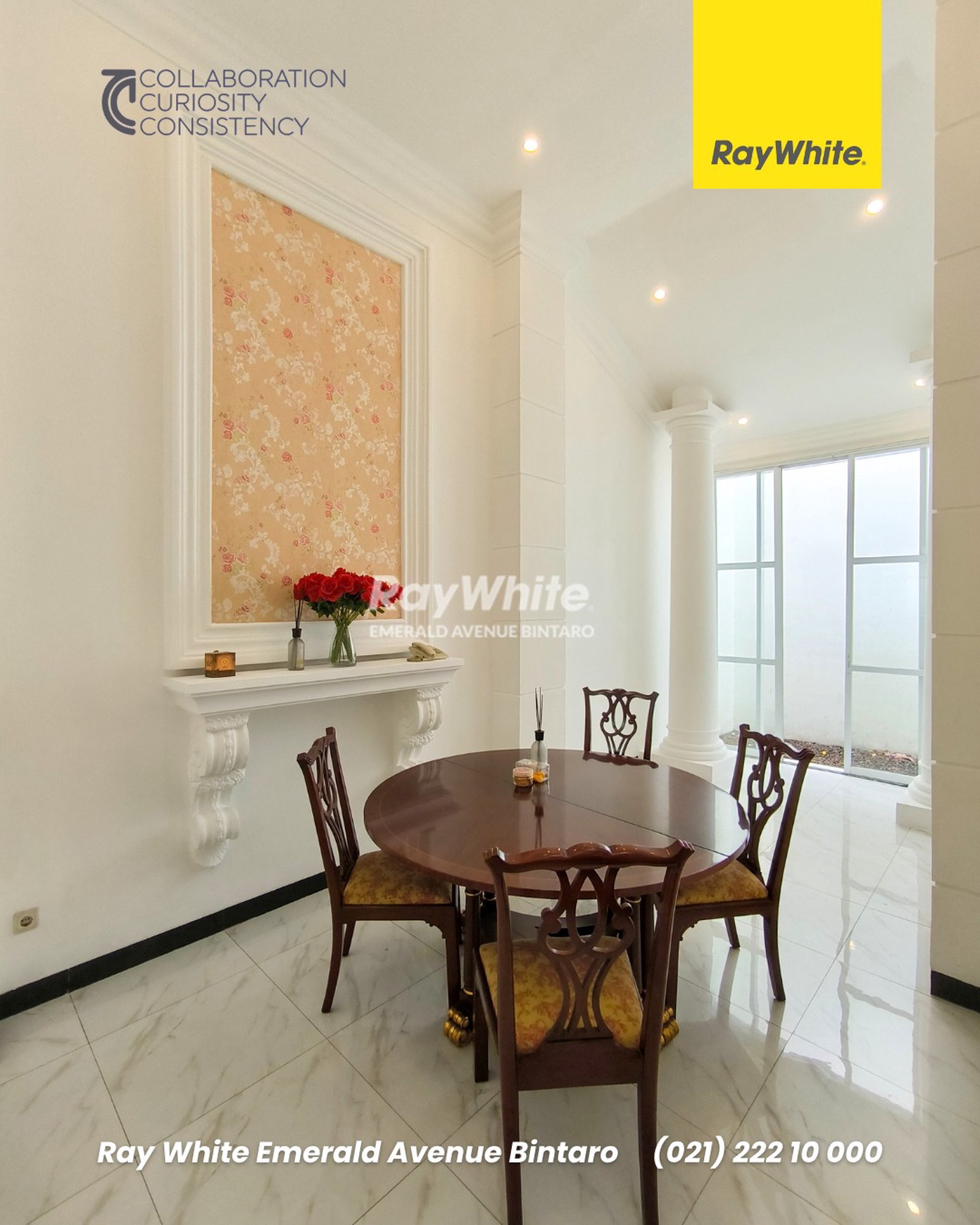Rumah 2 lantai,jalan lebar,lokasi bagus di Graha Raya Bintaro