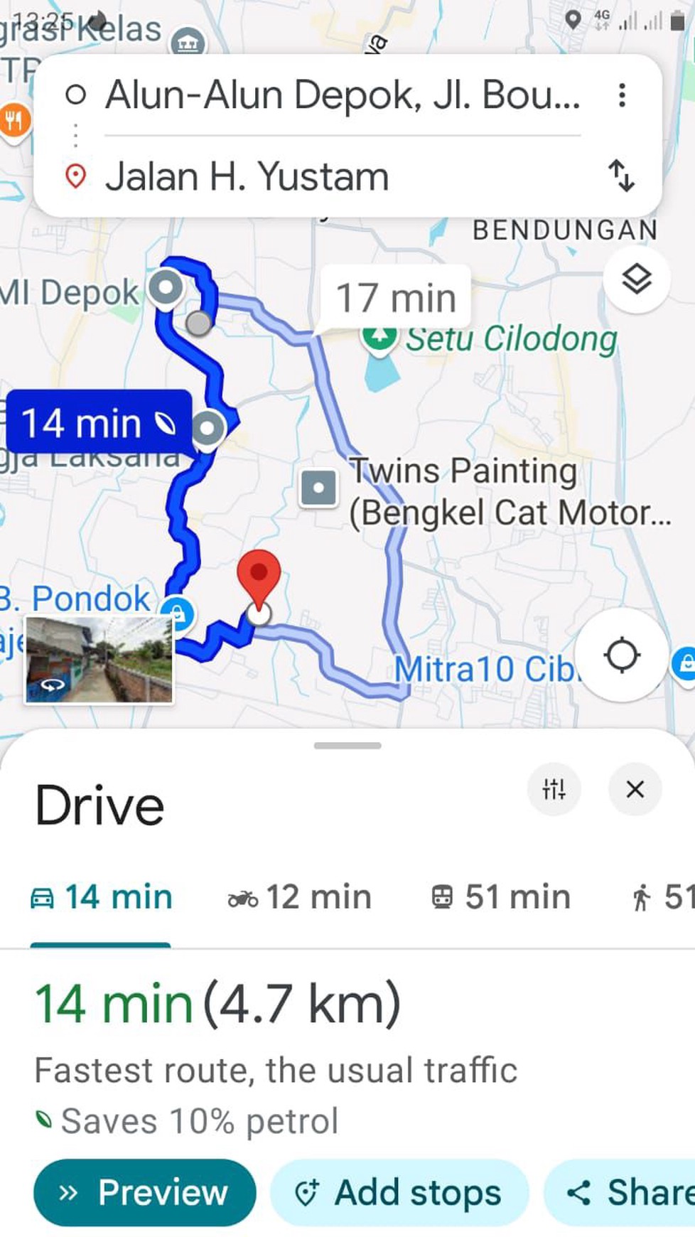 Dijual Tanah Kavling Di Belakang Alun-Alun Depok.
