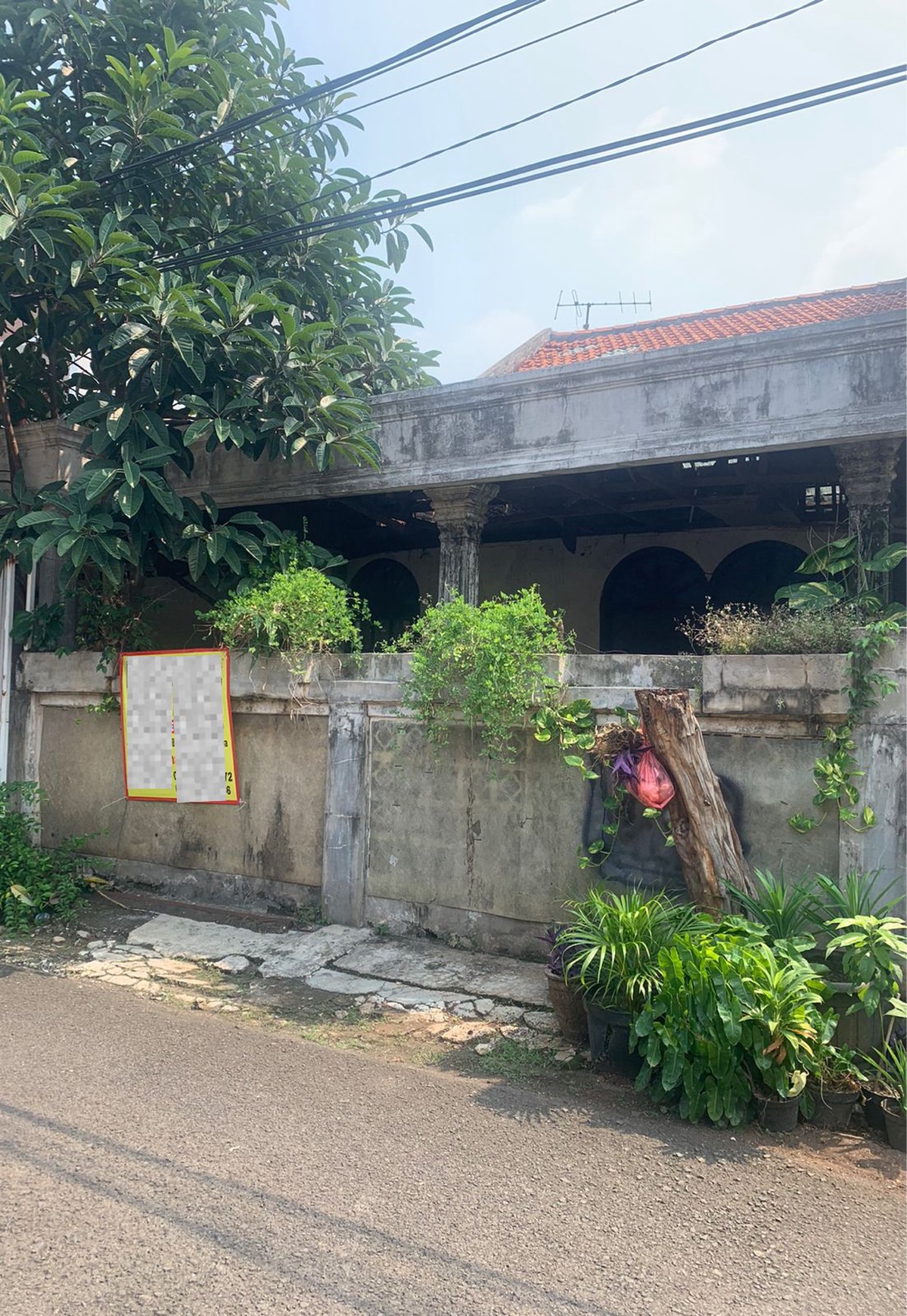 Rumah Hitung Tanah Di Merpati Bintaro Jaya Sektor 1