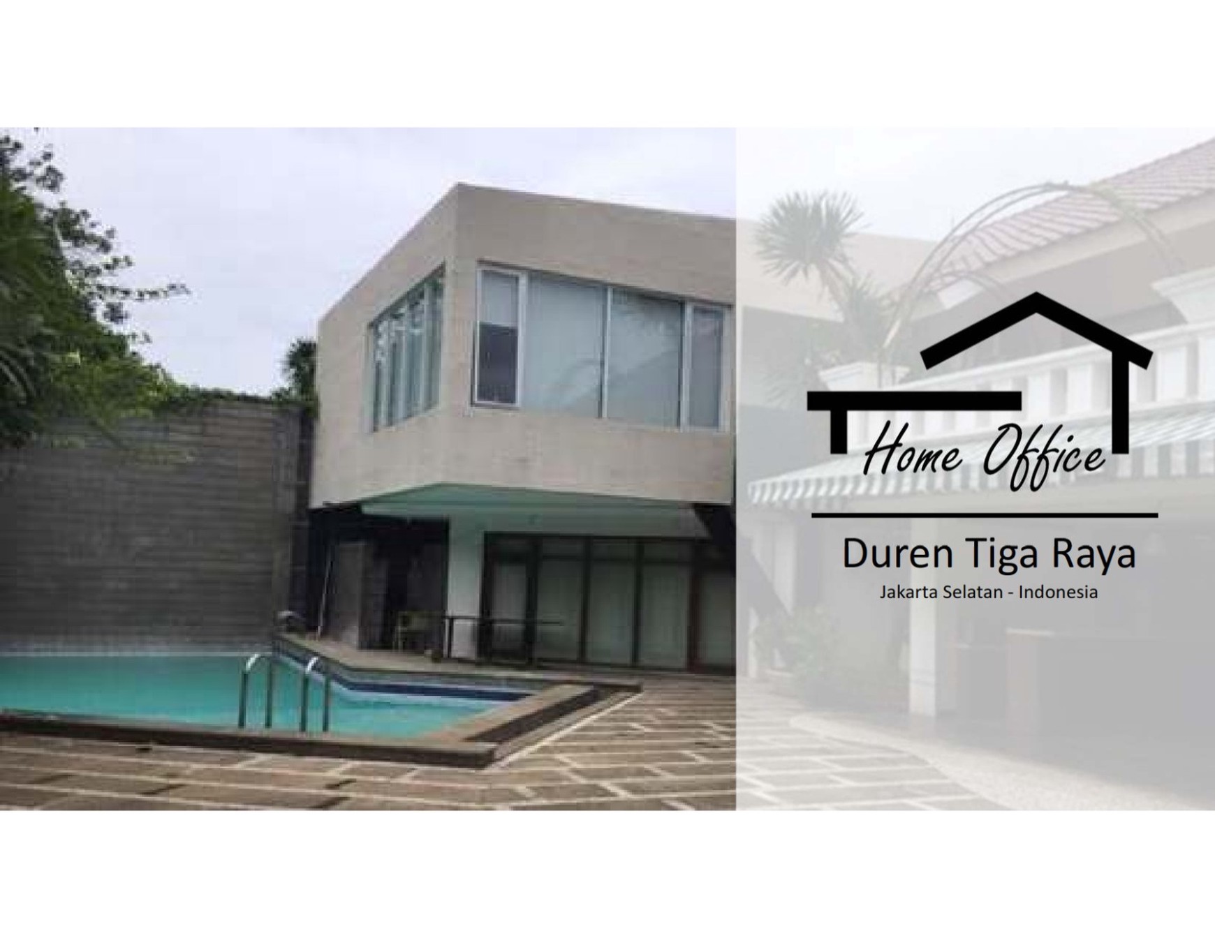 Home Office Land Area 1,458m2 @Duren Tiga Jakarta Selatan