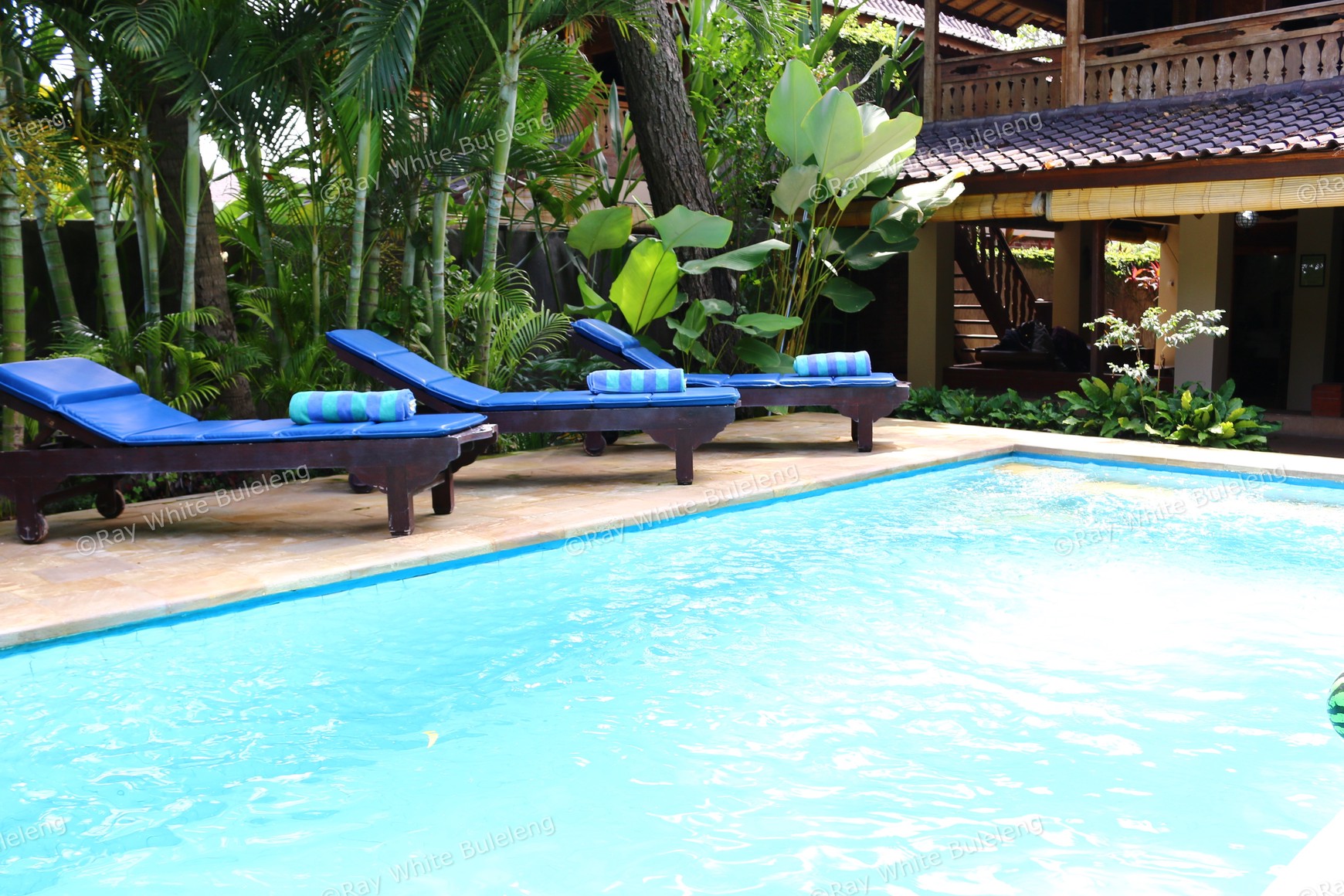 ABSOLUTE BEACHFRONT VILLA COMPLEX IN LOVINA