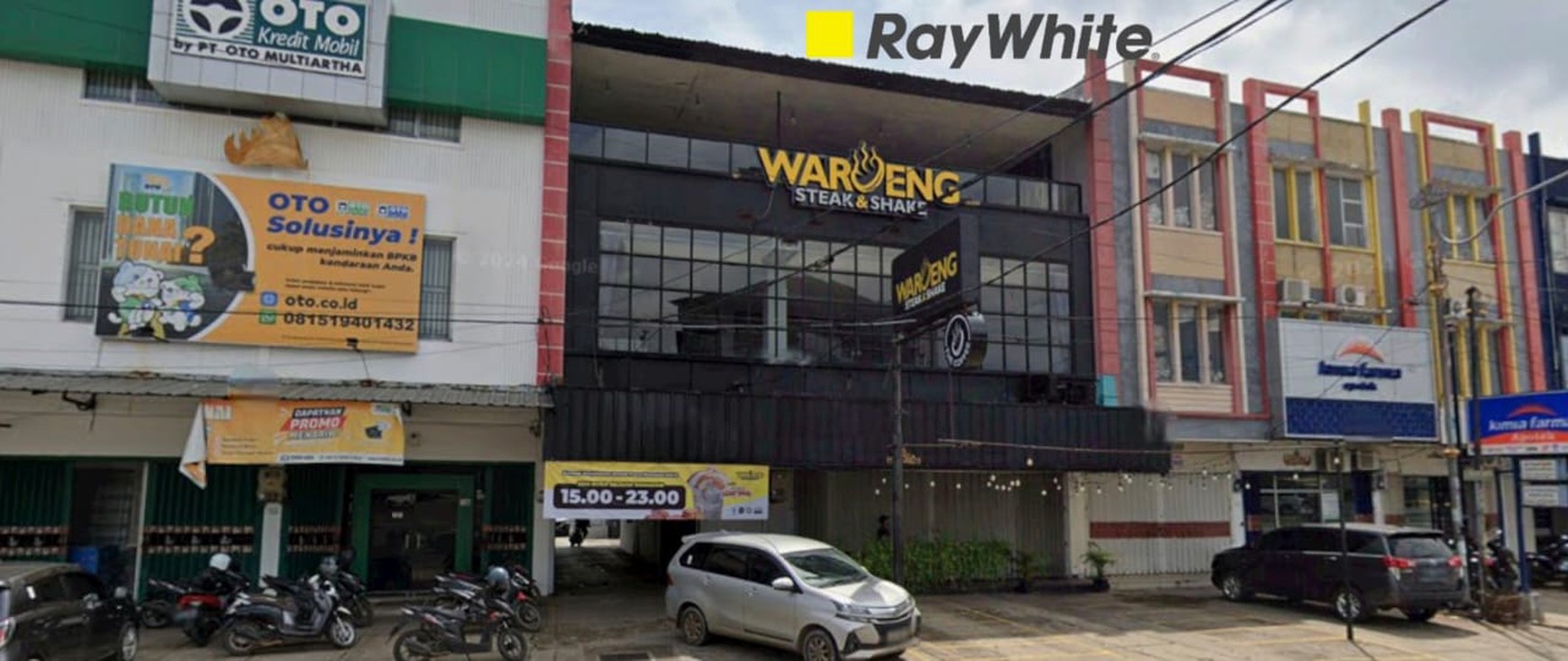 Ruko 3 unit di Pahoman Enggal Bandar Lampung