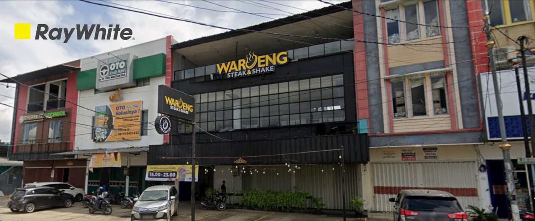 Ruko 3 unit di Pahoman Enggal Bandar Lampung