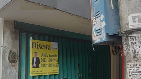Disewakan Ruko di Jl Pasar Kembang Surabaya Pusat