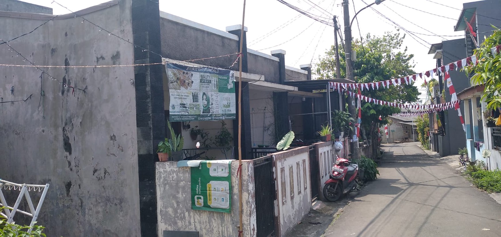 Kontrakan 3 Pintu Lokasi Strategis dari Akses Jalan di @Pondok Aren