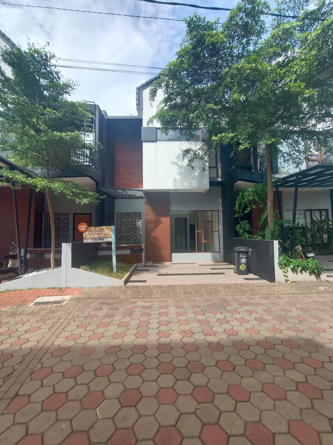 Serpong rumah cluster fasum swimpool dekat rs vitalaya