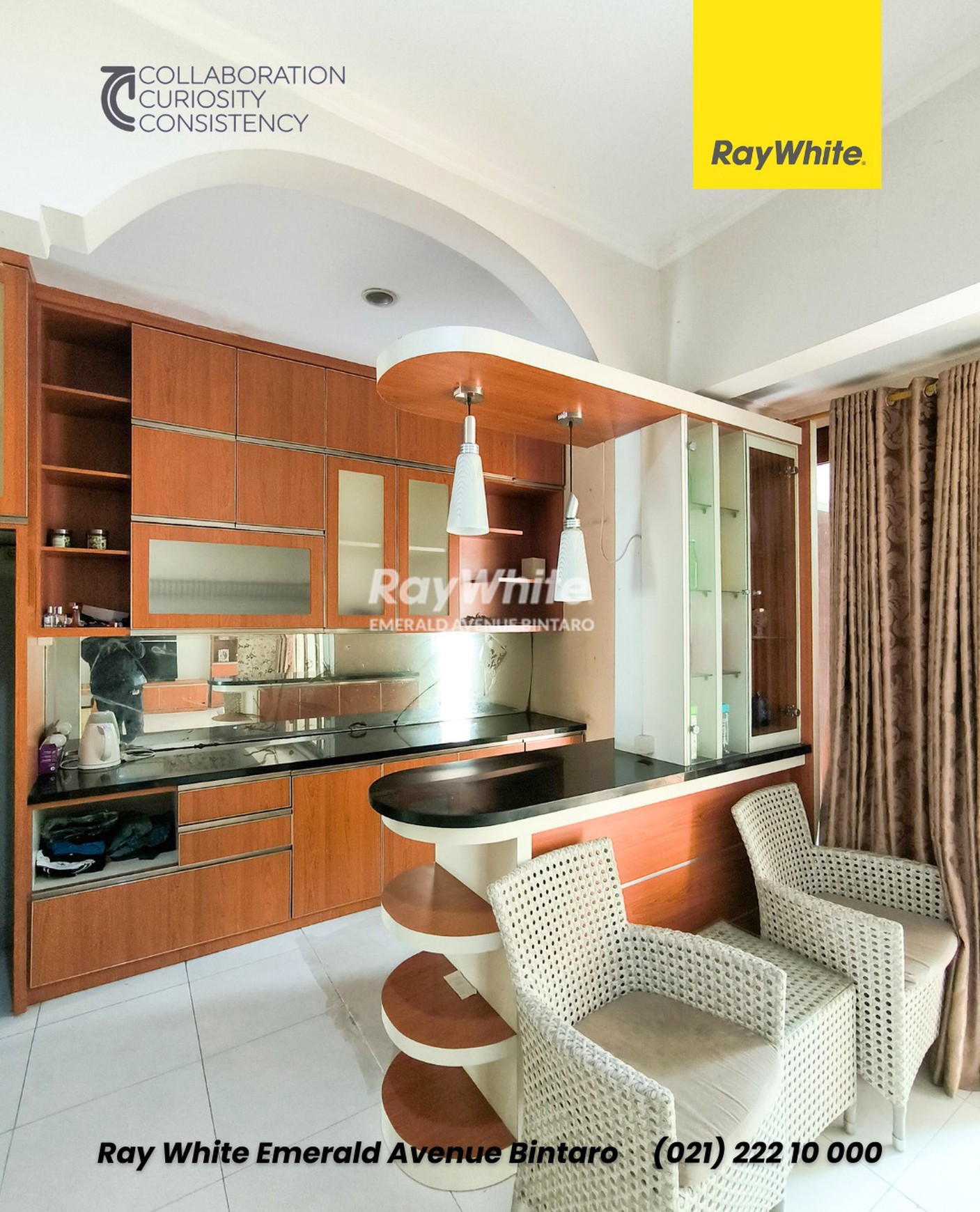 Rumah Siap Huni,keamanan 24 Jam di Bintaro 7