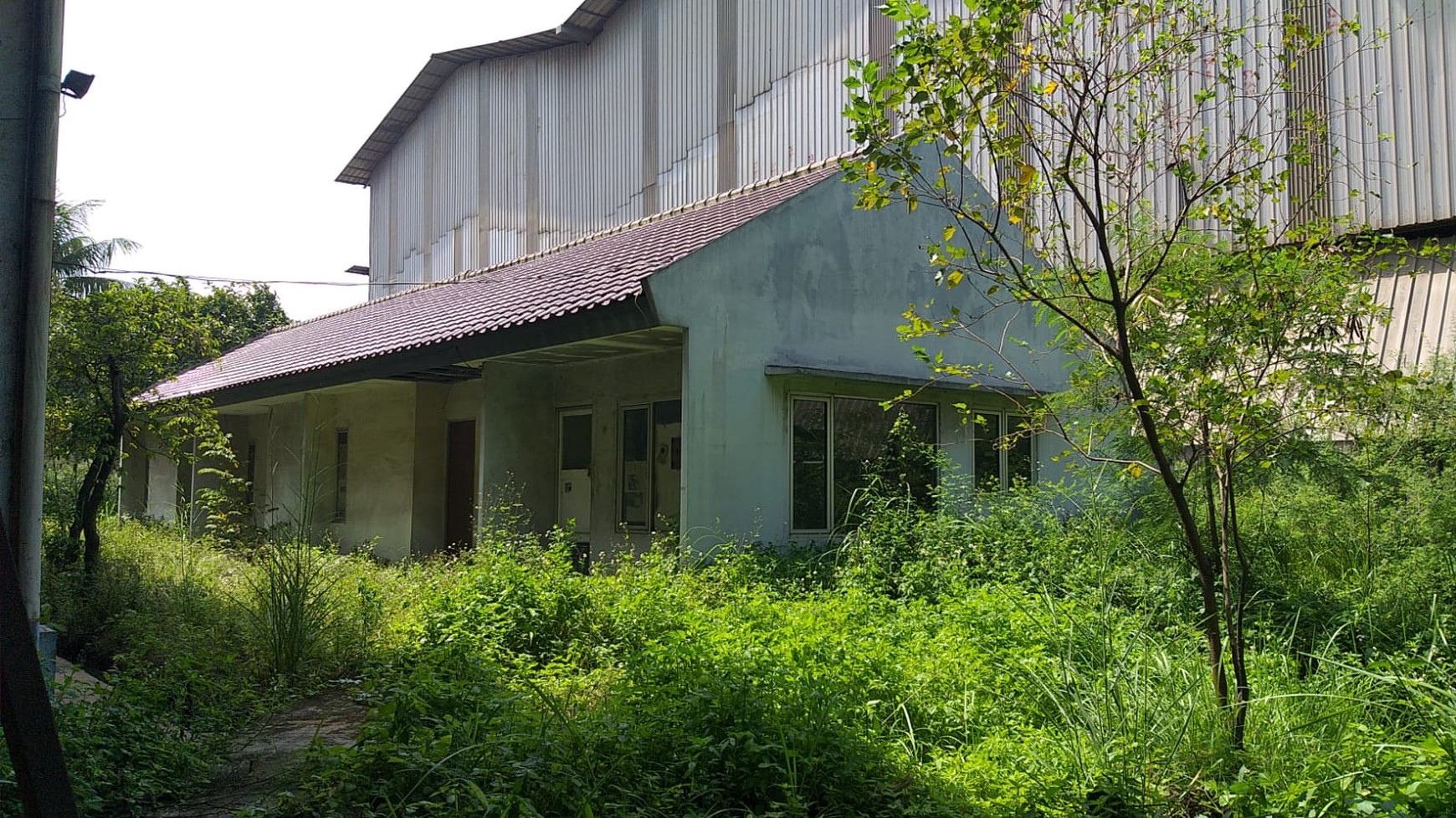 Dijual Tanah berikut bangunan pabrik di Pasar Kemis, Tangerang