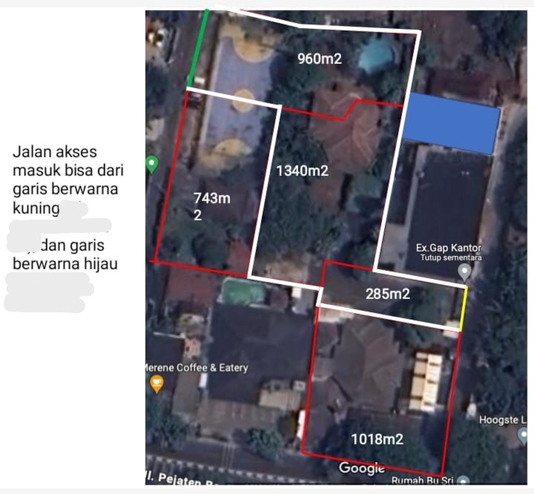 Rumah Klasik Asri dan Nyaman Luas Tanah 2585m2 di Area Pejaten Barat