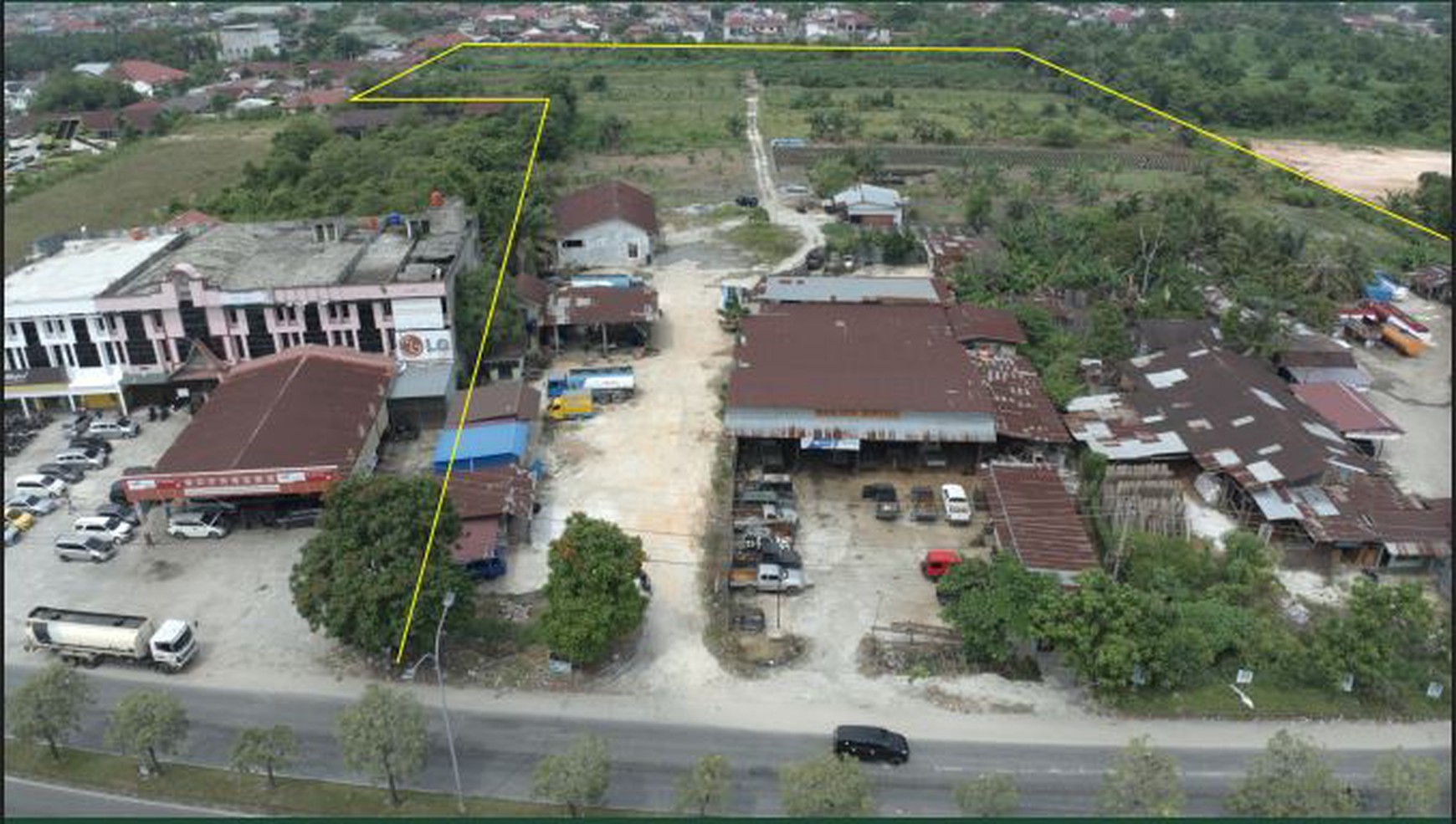 Dijual Kavling Tanah di Jl. Soekarno Hatta Pekanbaru