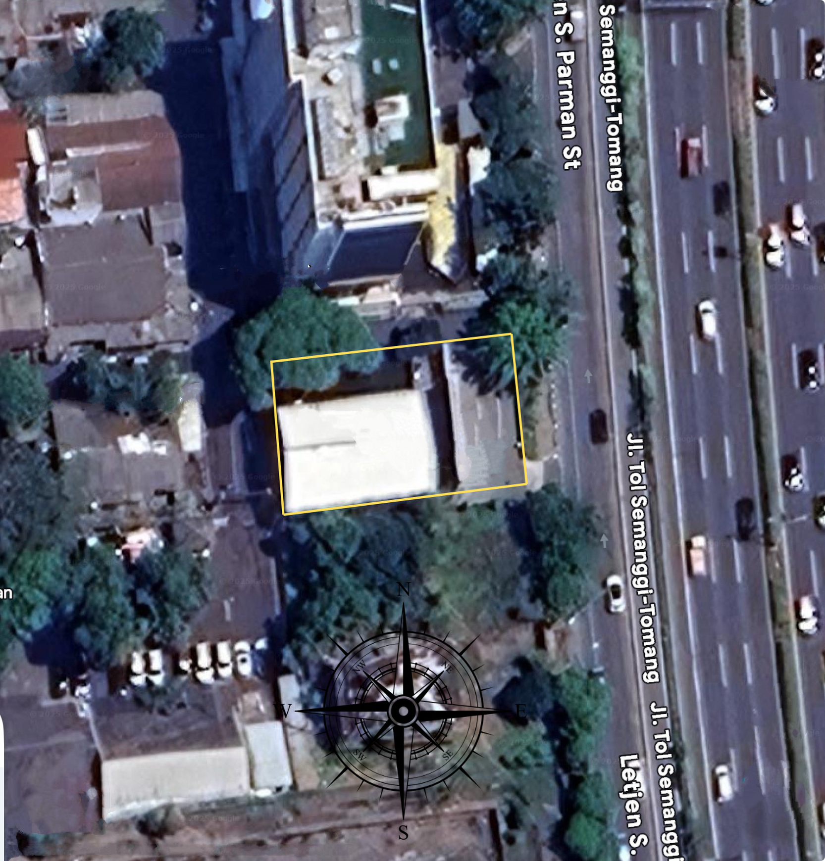 Gedung Showroom Kantor 2 Lantai di Slipi Jakarta Barat