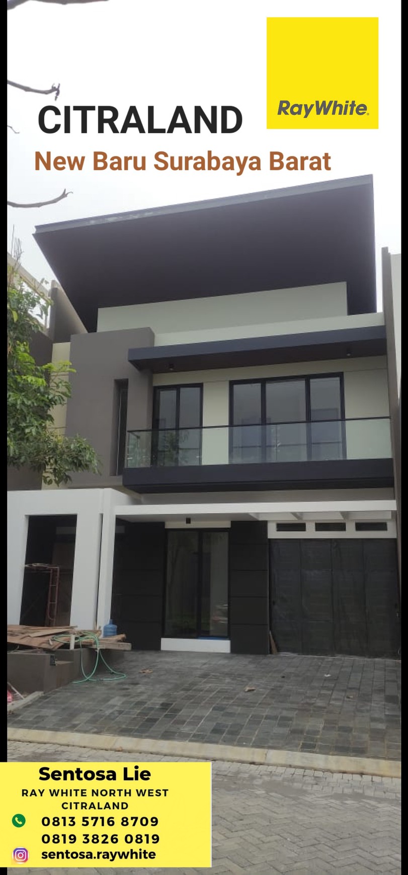 Dijual Rumah Baru Citraland Eastwood.- Woodland Citraland New Baru Modern Surabaya Dekat Universitas Ciputra, Hokky Buah, Pakuwon Mall