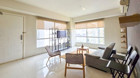 Dijual Apartemen One  Park Residence Private Lift , Fully Furnished 3BR