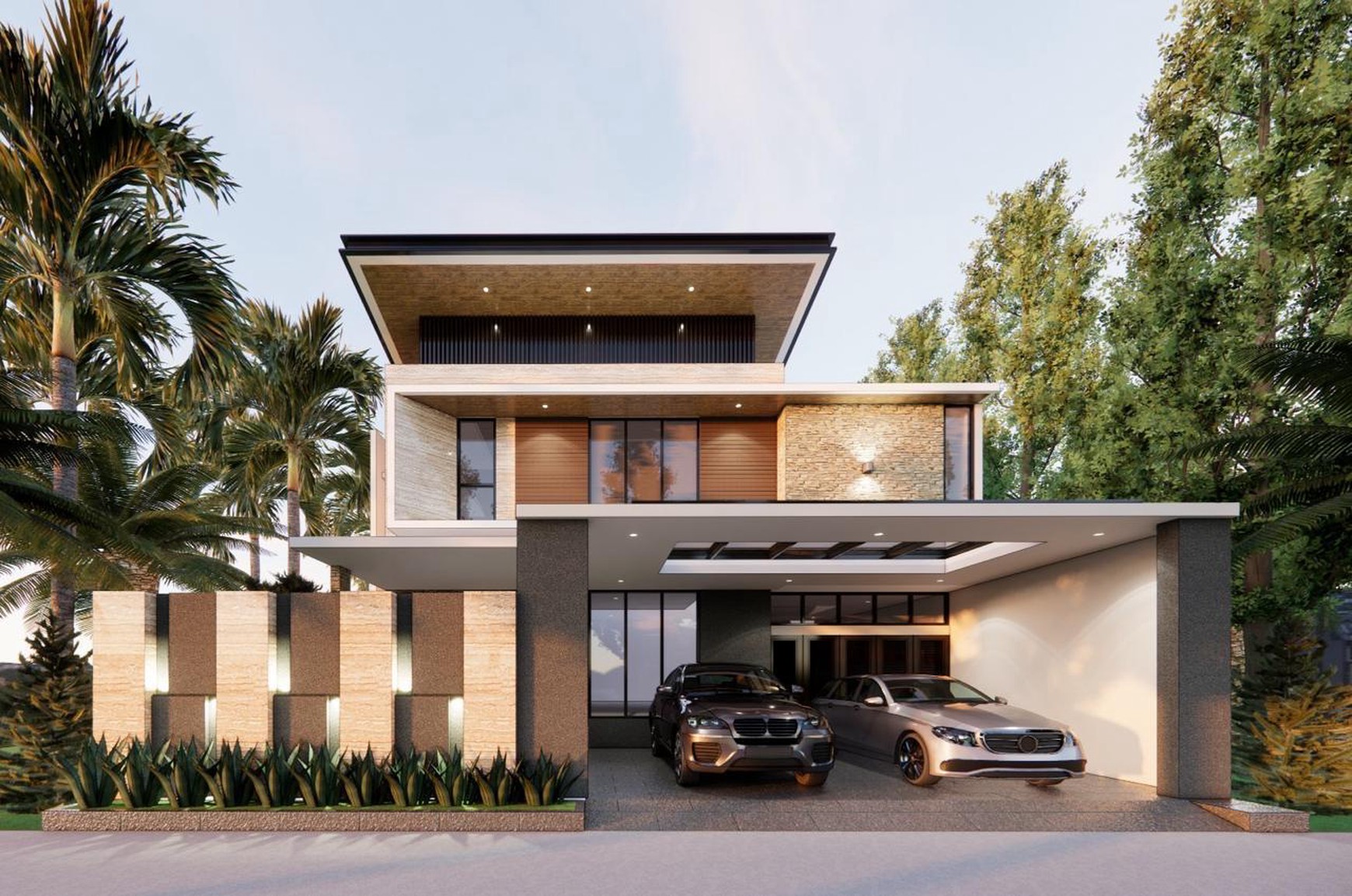 Rumah Mewah Brand NEW Modern Design di Radio Dalam Jakarta Selatan