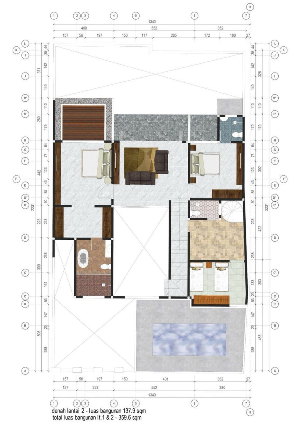 Rumah Mewah Brand NEW Modern Design di Radio Dalam Jakarta Selatan