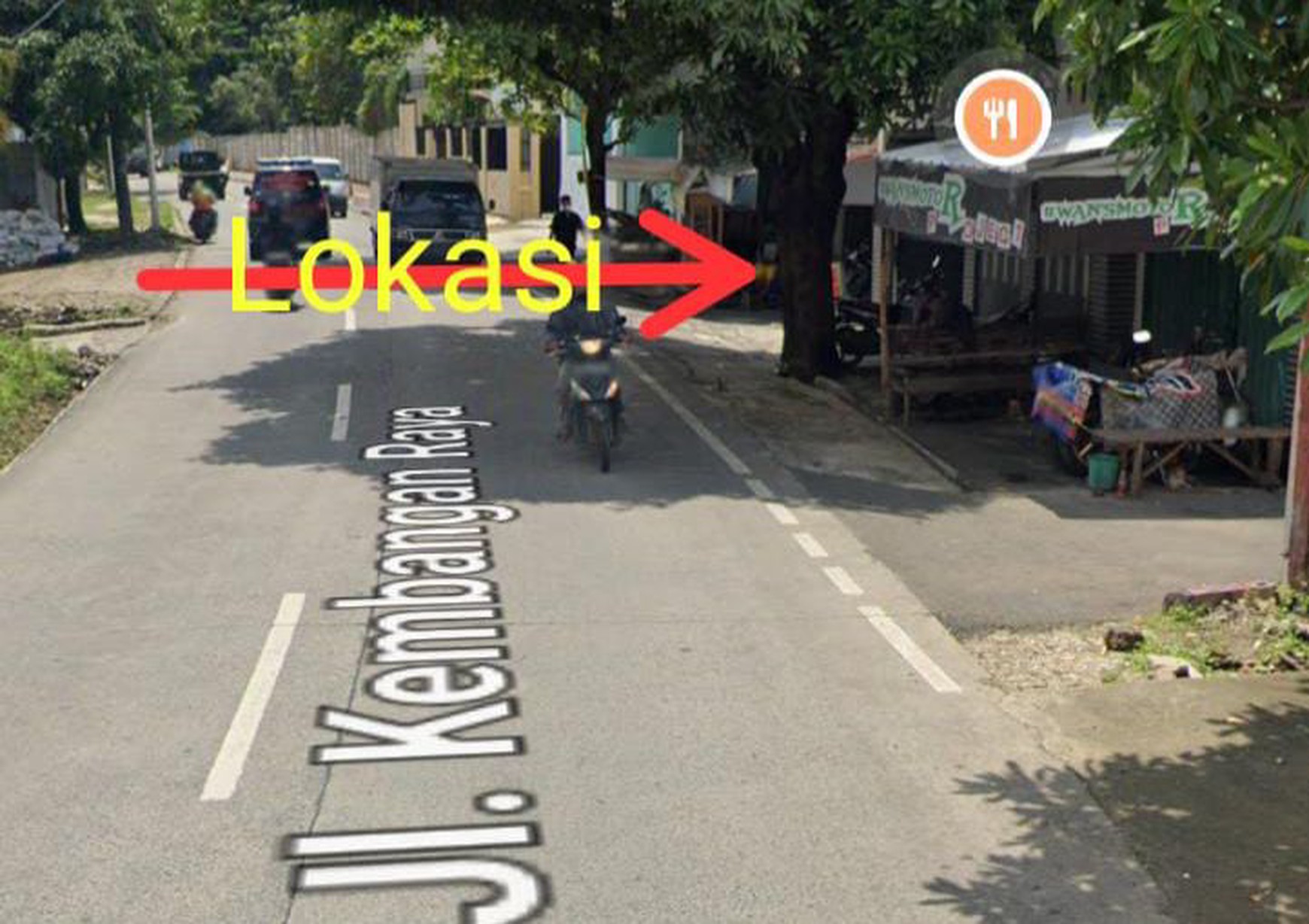Kavling/Tanah Letak Hook di Kebon Jeruk Jakarta Barat