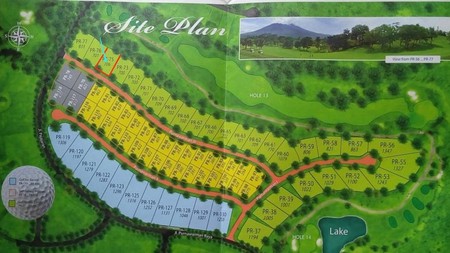Kavling Perumahan Exlusive View Gold di Rancamaya Bogor.