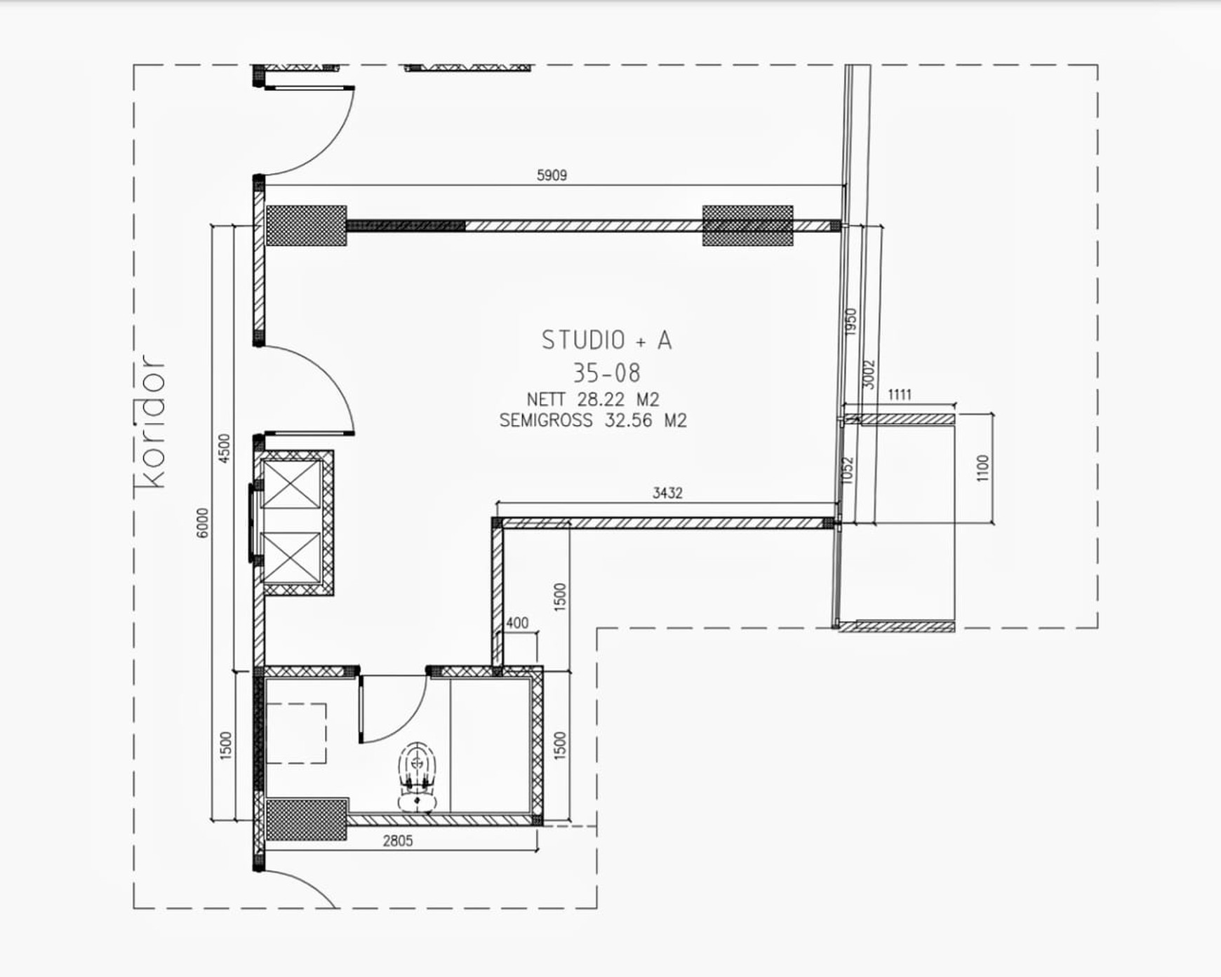 Apartement Tree Park di BSD