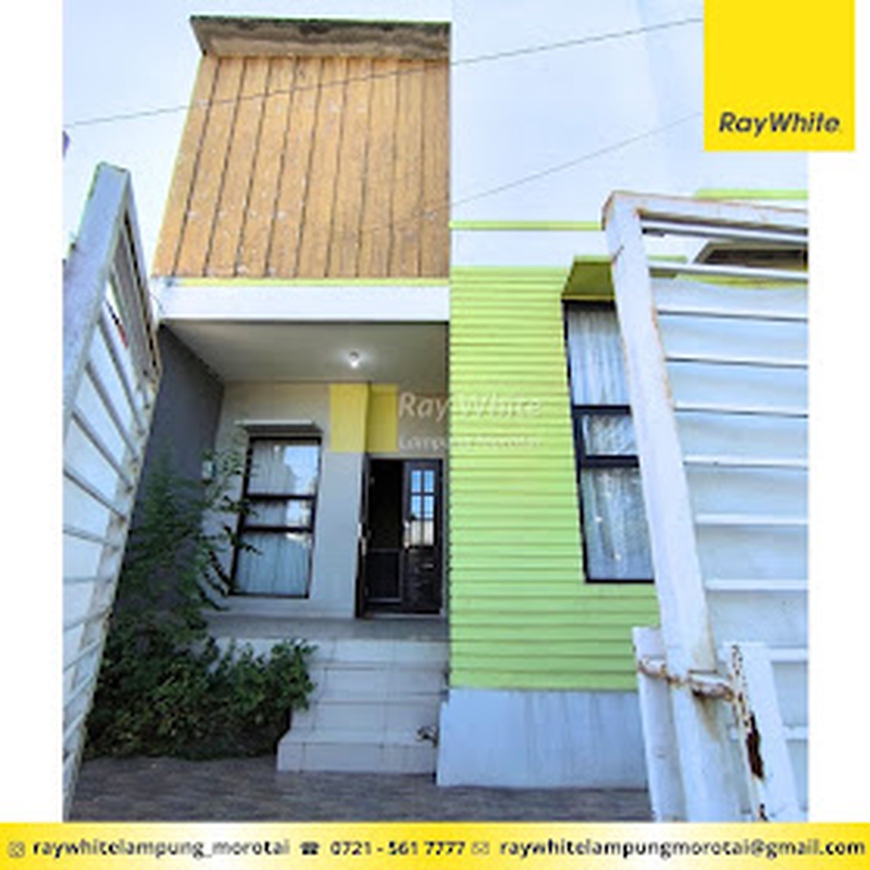 Rumah Modern Pinggir Jalan Utama