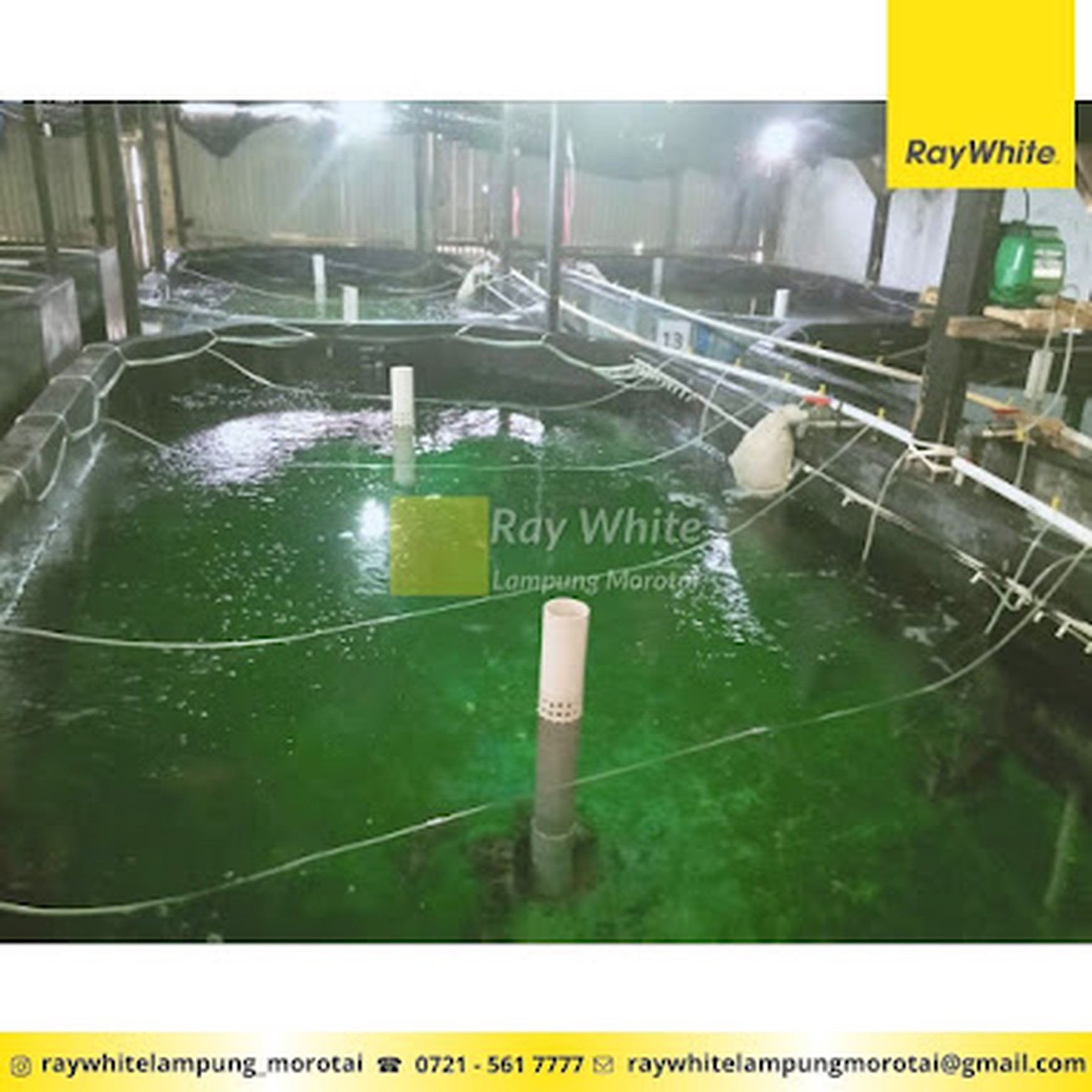 TANAH BONUS Bangunan dan Kolam EX. HATCHERY