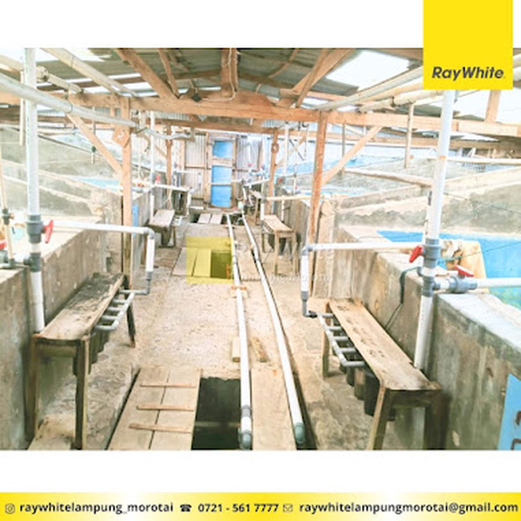 TANAH BONUS Bangunan dan Kolam EX. HATCHERY