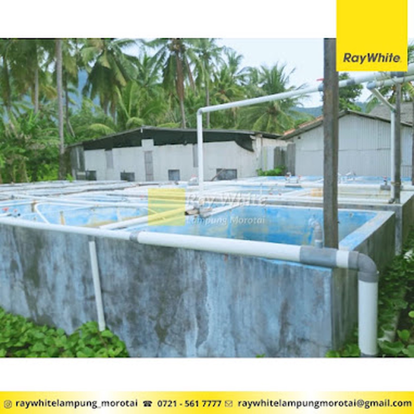 TANAH BONUS Bangunan dan Kolam EX. HATCHERY