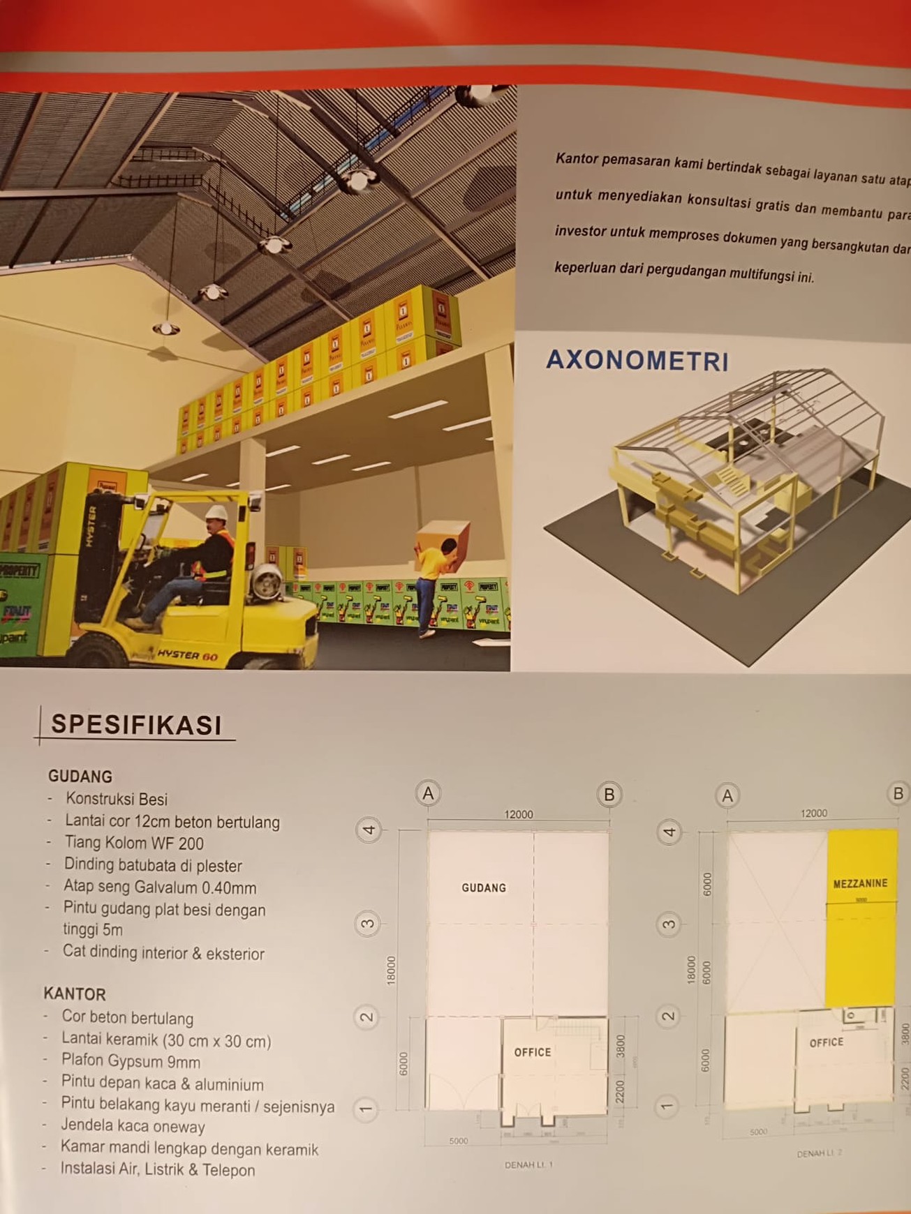 Disewa Gudang di Pergudangan Prima Centre Pesing Pogglar, Jakarta Barat