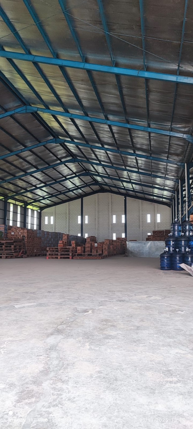 Disewakan Gudang 3.024 Meter Persegi di Jatiwangi Majalengka Jawa Barat