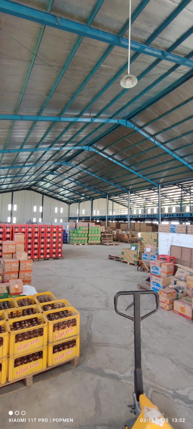 Disewakan Gudang 3.024 Meter Persegi di Jatiwangi Majalengka Jawa Barat