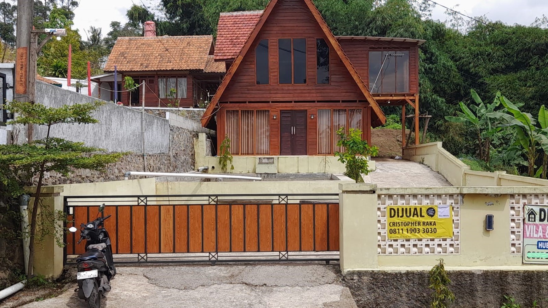 DIJUAL VILLA CIWIDEY VIEW INDAH MENGHADAP GUNUNG & SAWAH