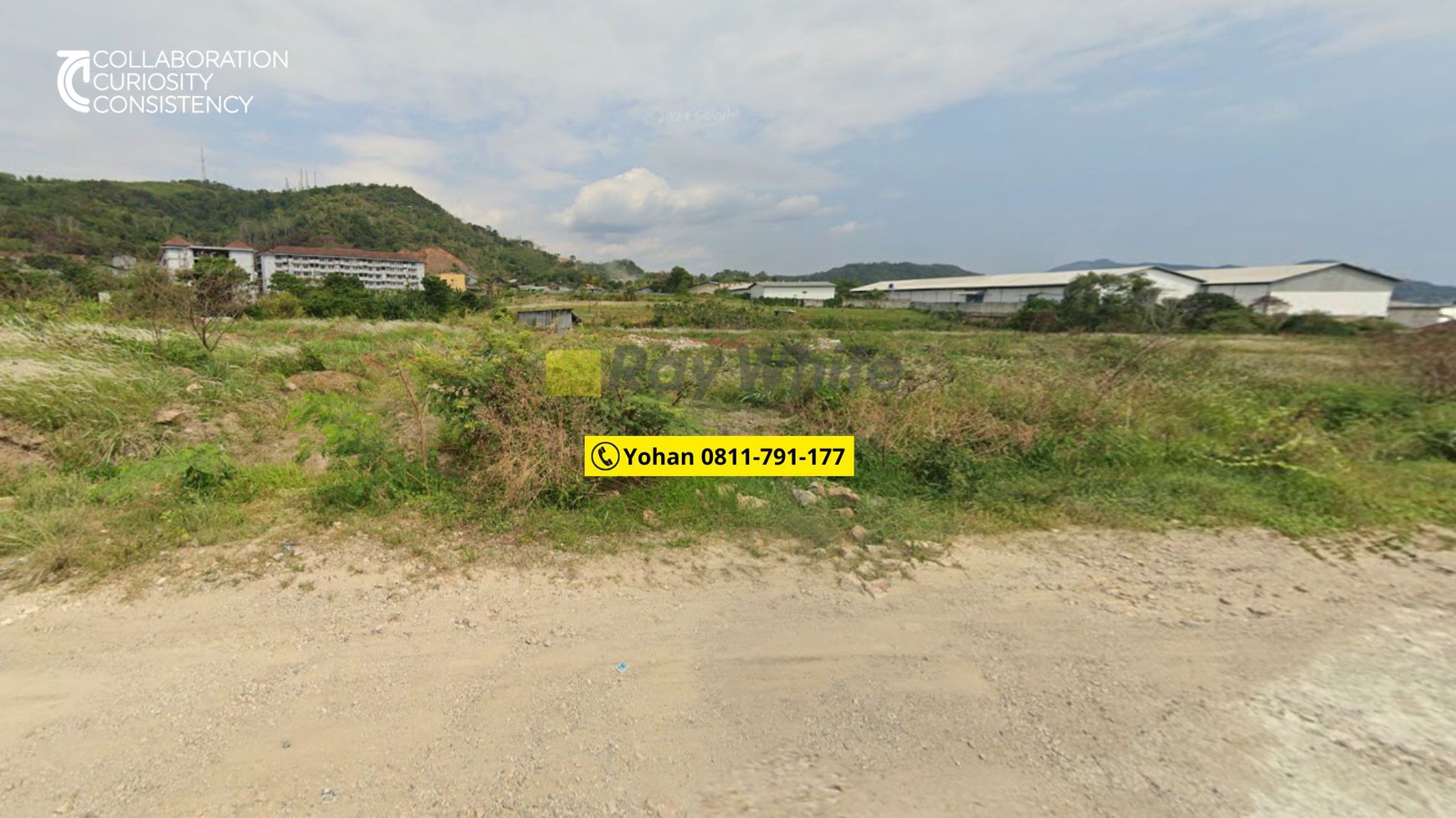 Dijual tanah untuk gudang lokasi panjang bandar lampung bonus rumah tinggal kemiling