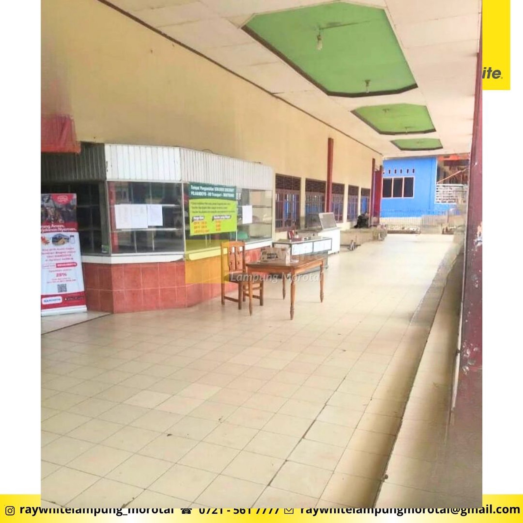 DIJUAL LAHAN EX RUMAH MAKAN DI GAYAM KALIANDA LAMPUNG SELATAN