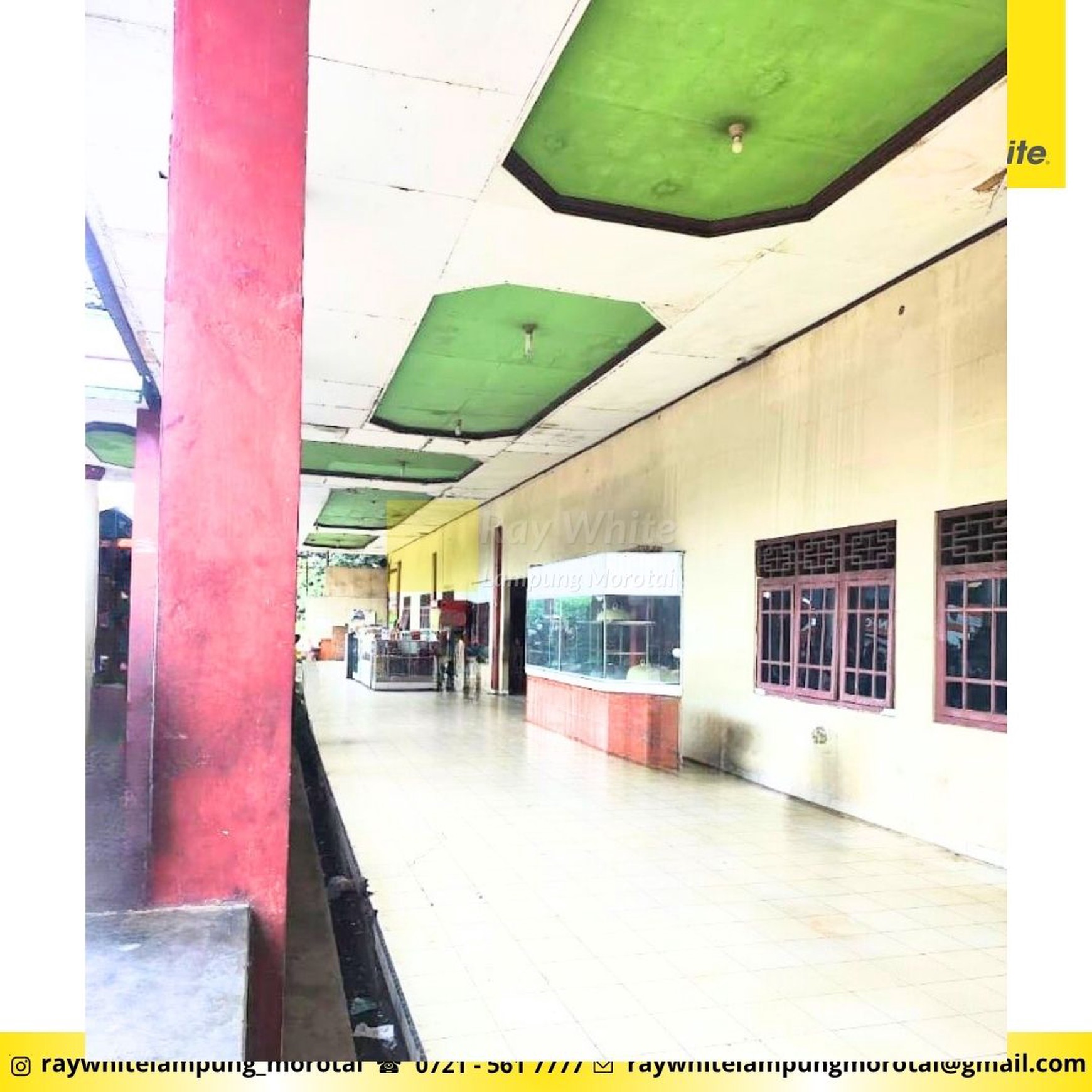 DIJUAL LAHAN EX RUMAH MAKAN DI GAYAM KALIANDA LAMPUNG SELATAN