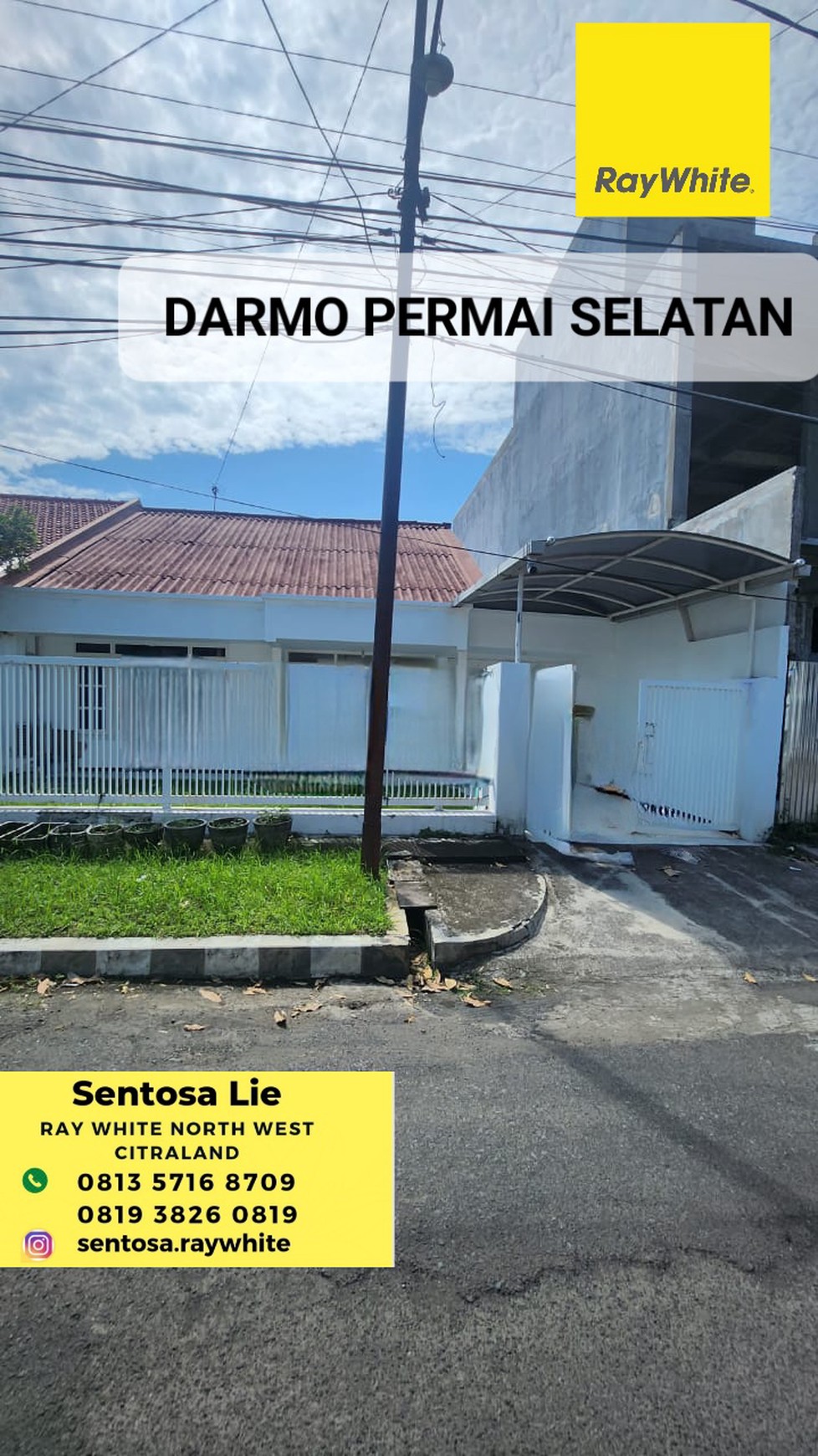 Murah Luas Dijual Rumah Darmo Permai Selatan Dekat Hr Muhammad, Madame Chang, Akses Tol Satelit