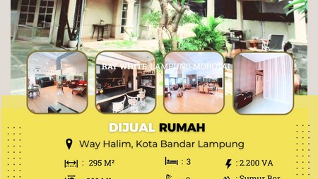DIJUAL RUMAH DI PUSAT KOTA WAY HALIM