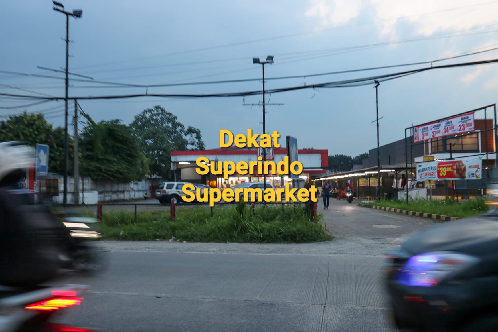 TANAH DENGAN  LOKASI STRATEGIS DEKAT RSUD PAMULANG , PAMULANG TANGERANG SELATAN
