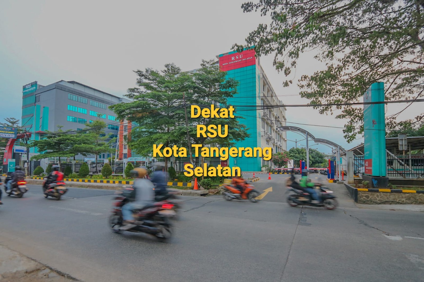 TANAH DENGAN  LOKASI STRATEGIS DEKAT RSUD PAMULANG , PAMULANG TANGERANG SELATAN
