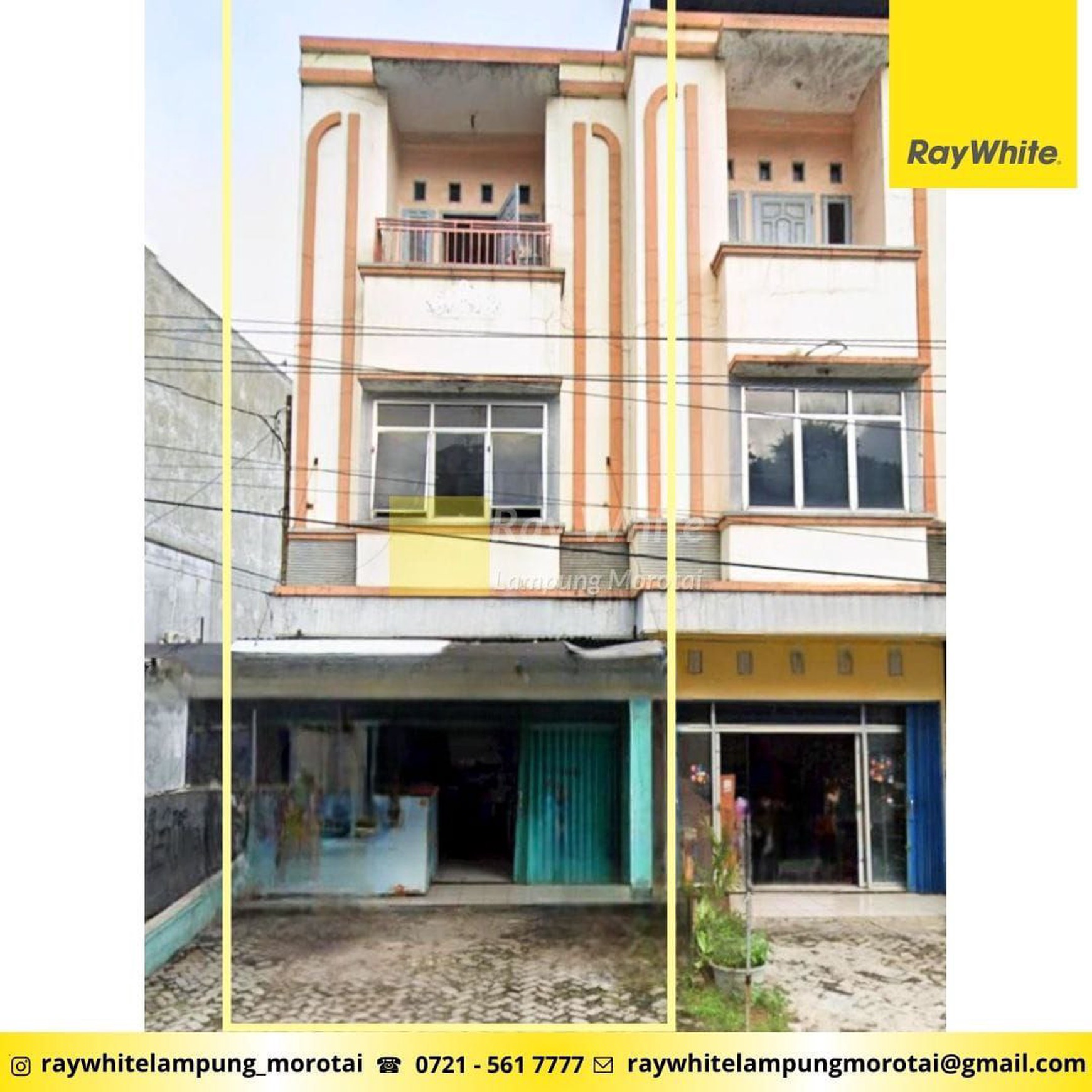 Dijual Ruko 3 Lantai Tanjung Karang Timur, Bandar Lampung