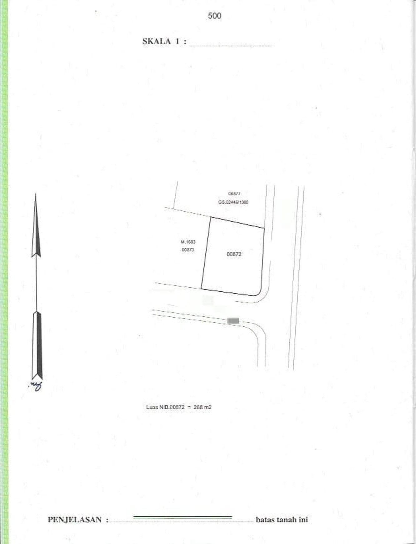 Di jual Tanah di Prime location di Pondok Hijau, Pondok Indah, Jakarta Selatan